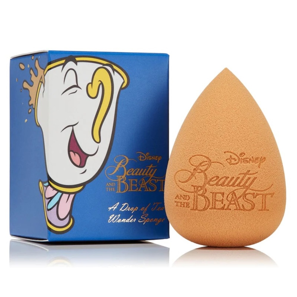 Spectrum x Disney Beauty & The Beast 'Drop of Tea' Chip Makeup Sponge